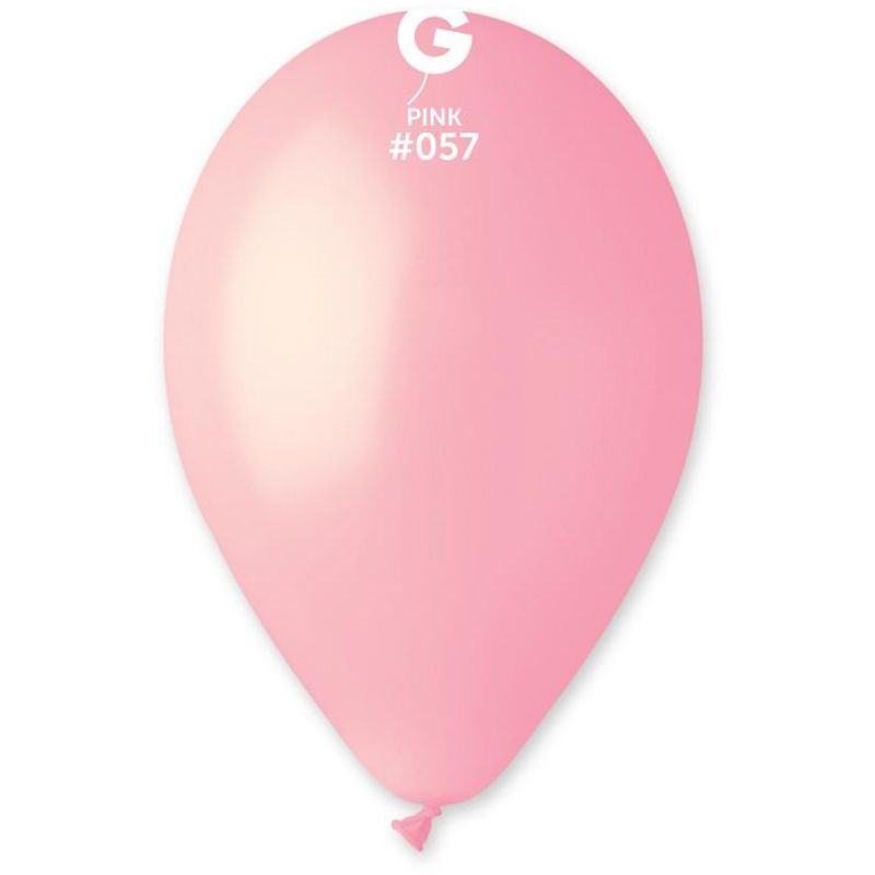 Gemar - 12in Standard Latex Balloon - Pink - 100pcs