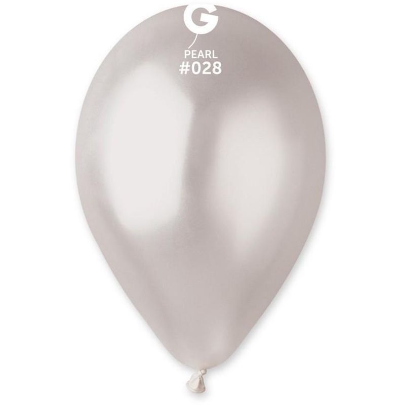 Gemar - 11in Metallic Pearl Latex Balloon 100pcs