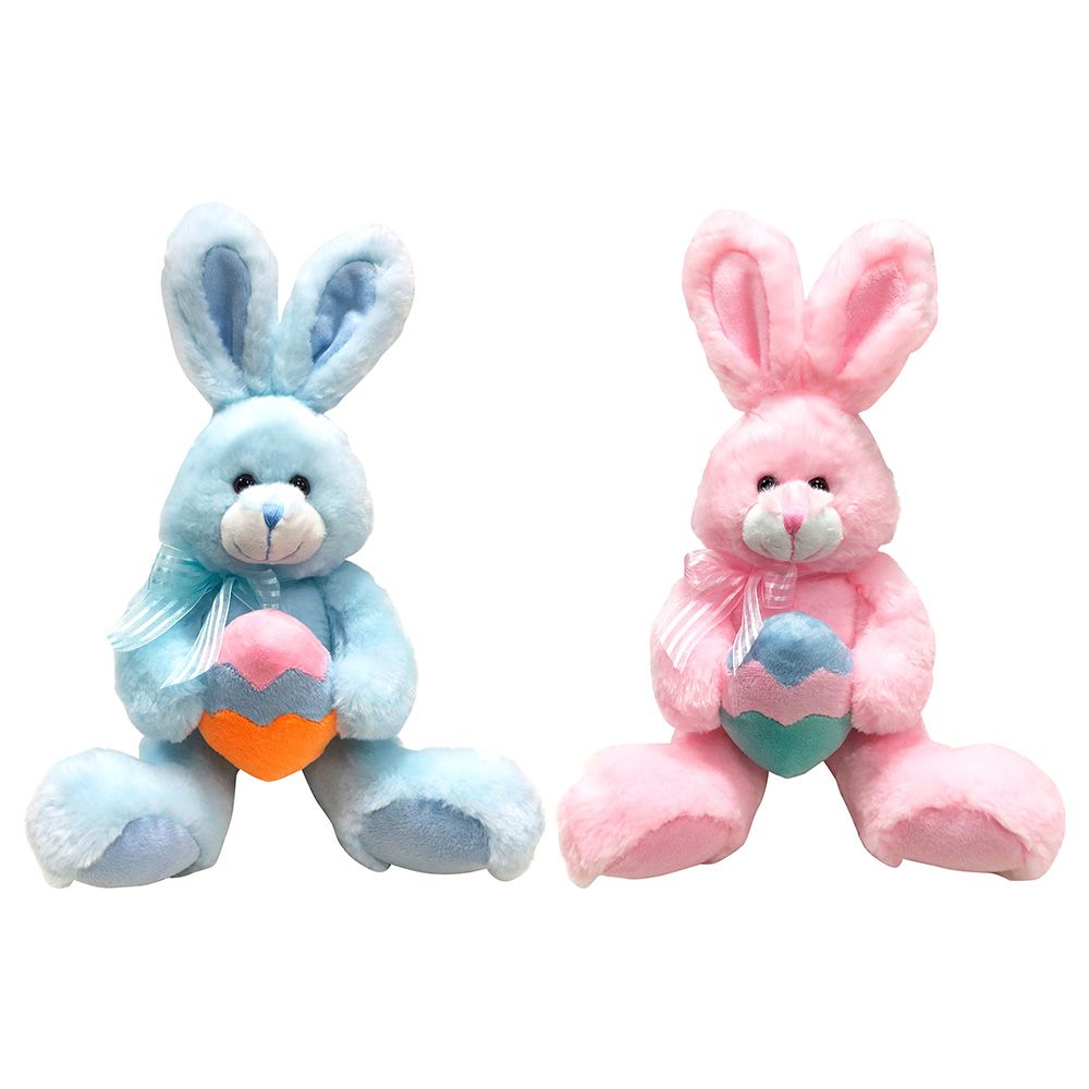 Party Magic - Bunny With Easter Egg Soft Toy