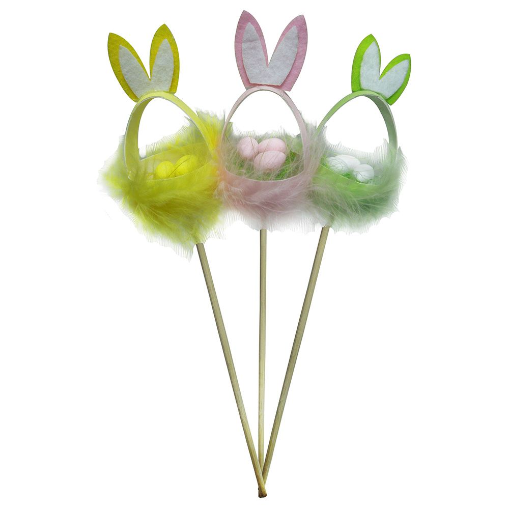 Party Magic - Easter Bunny Egg Pick 1pc