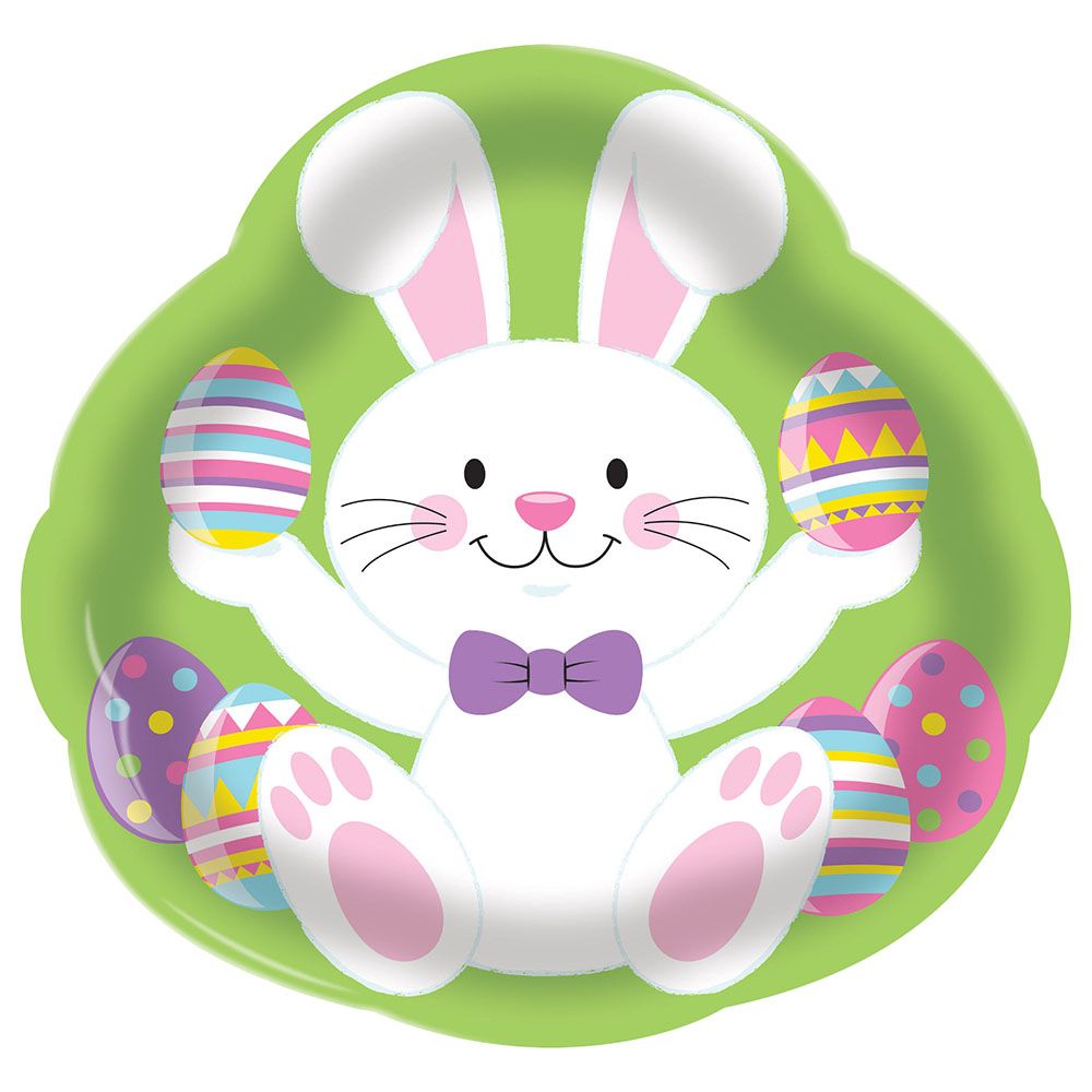 Creative Converting - Easter Bunny Plastic Tray 1pc