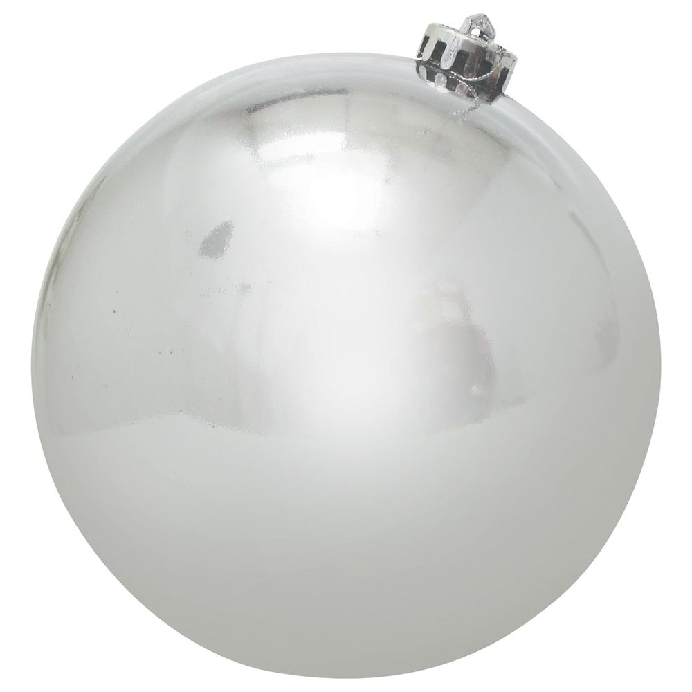 Party Magic - Shiny Ball Decoration 15cm - Silver 