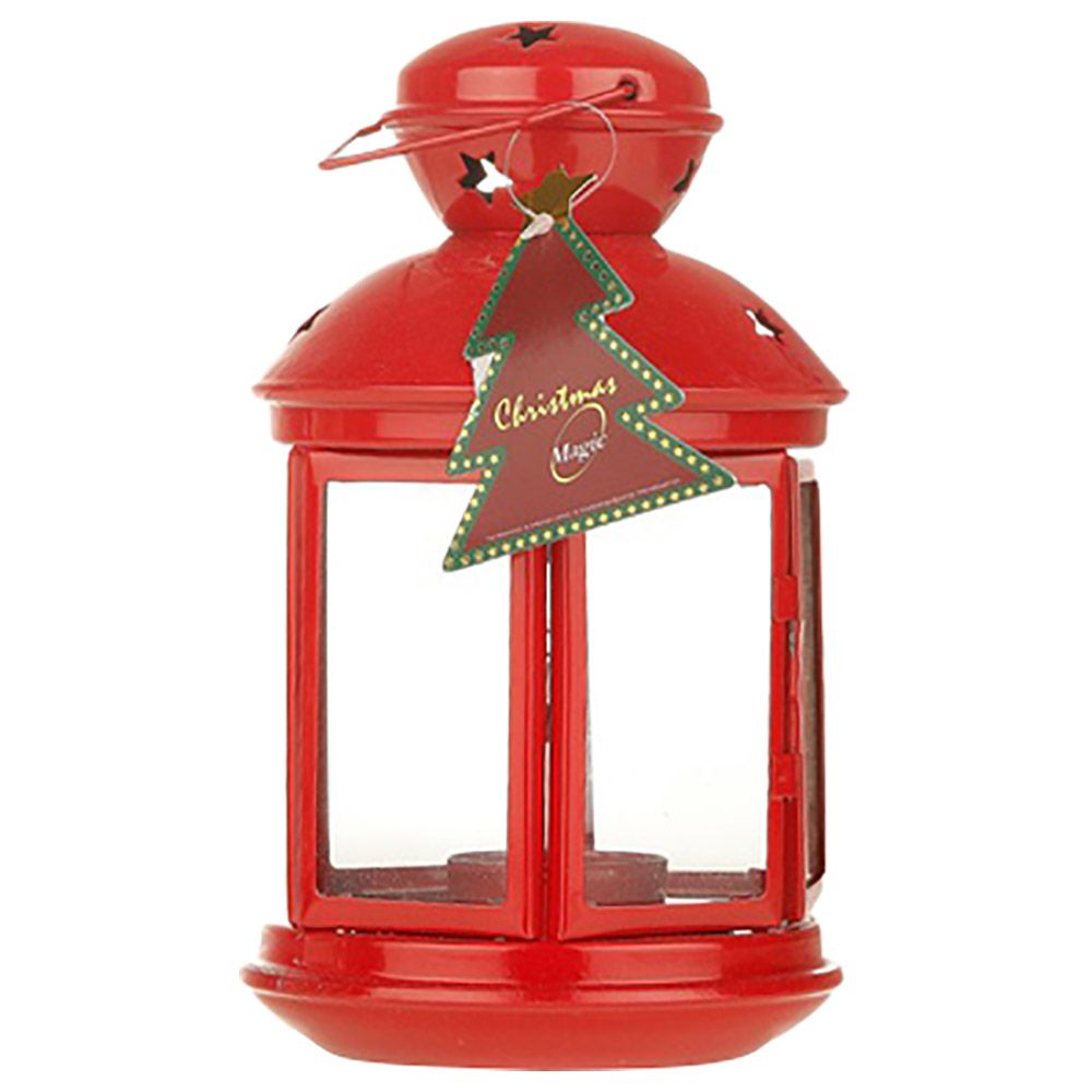 Party Magic - Lantern Candle Holder - Red