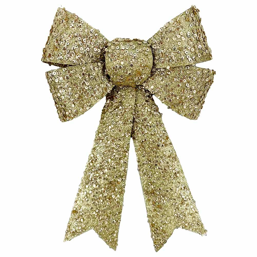 Party Magic - Bow with Crystals - Gold