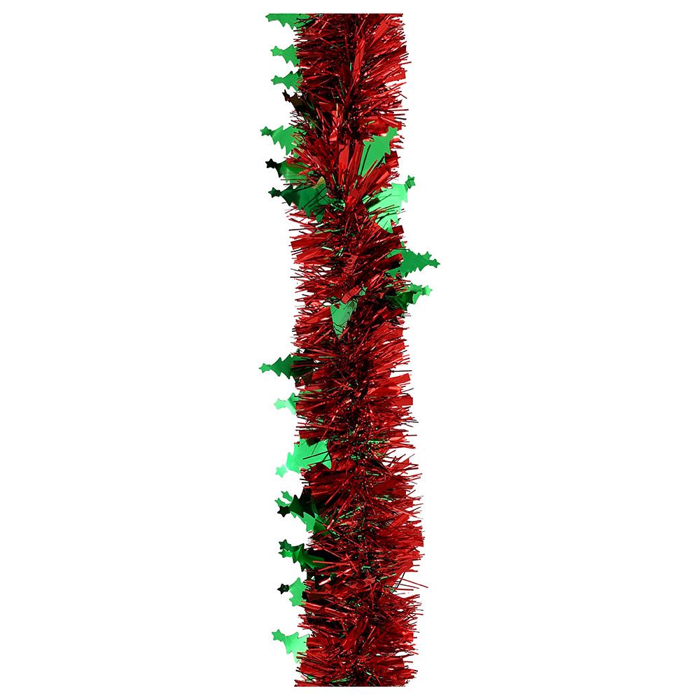 Christmas Magic - Christmas Tinsel - 200x10 cm - Red