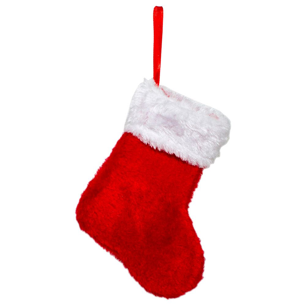 Christmas Magic - Plush Mini Stocking 19cm - Red