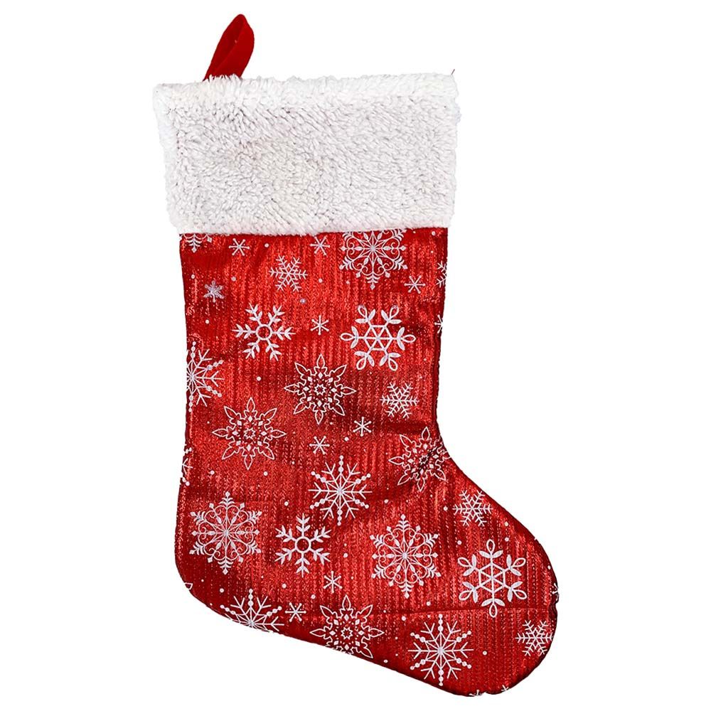 Christmas Magic - Christmas Printed Stocking 43 cm - Red