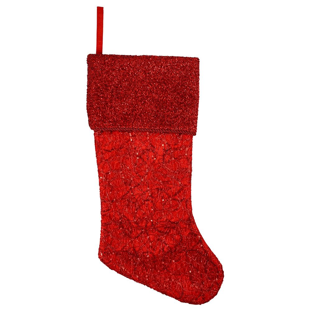 Christmas Magic - Christmas Stocking- 50 cm - Red