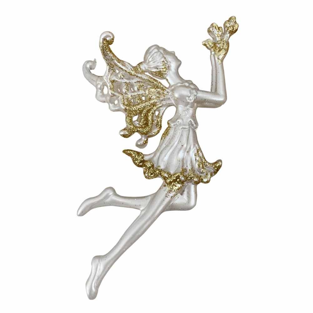 Christmas Magic - Christmas Tree Hanging Mini Angel 9 cm - Silver