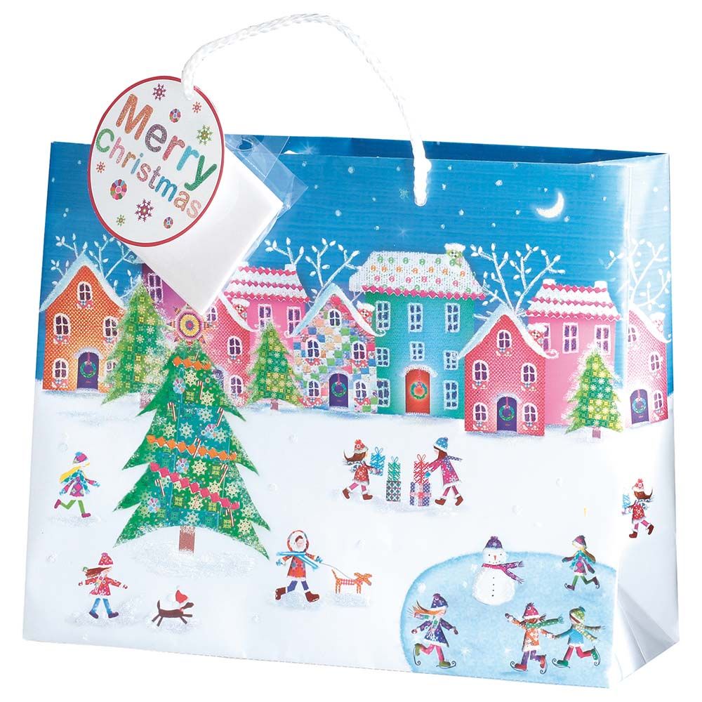 Tom Smith - Landscape Gift Bag Kids Medium - Blue