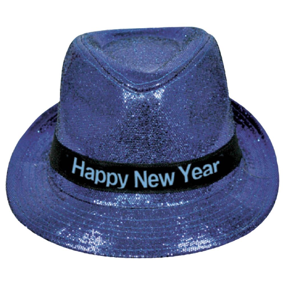 Party Magic - Deluxe Fabric Top Hat - Blue