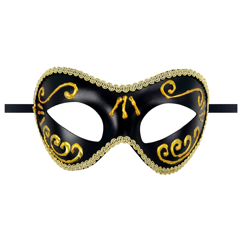 Party Magic - Adult New Year Eye Mask - Black