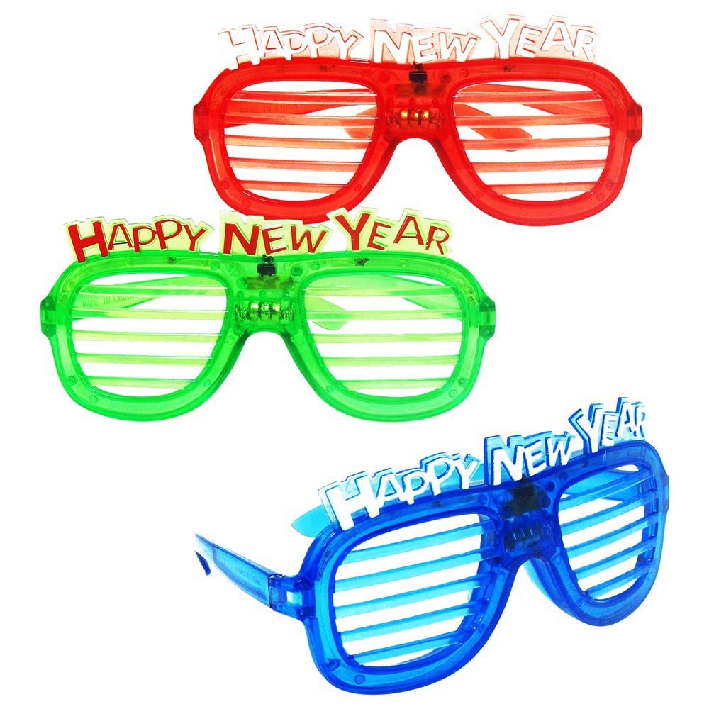 Party Magic - Happy New Year Led Glasses