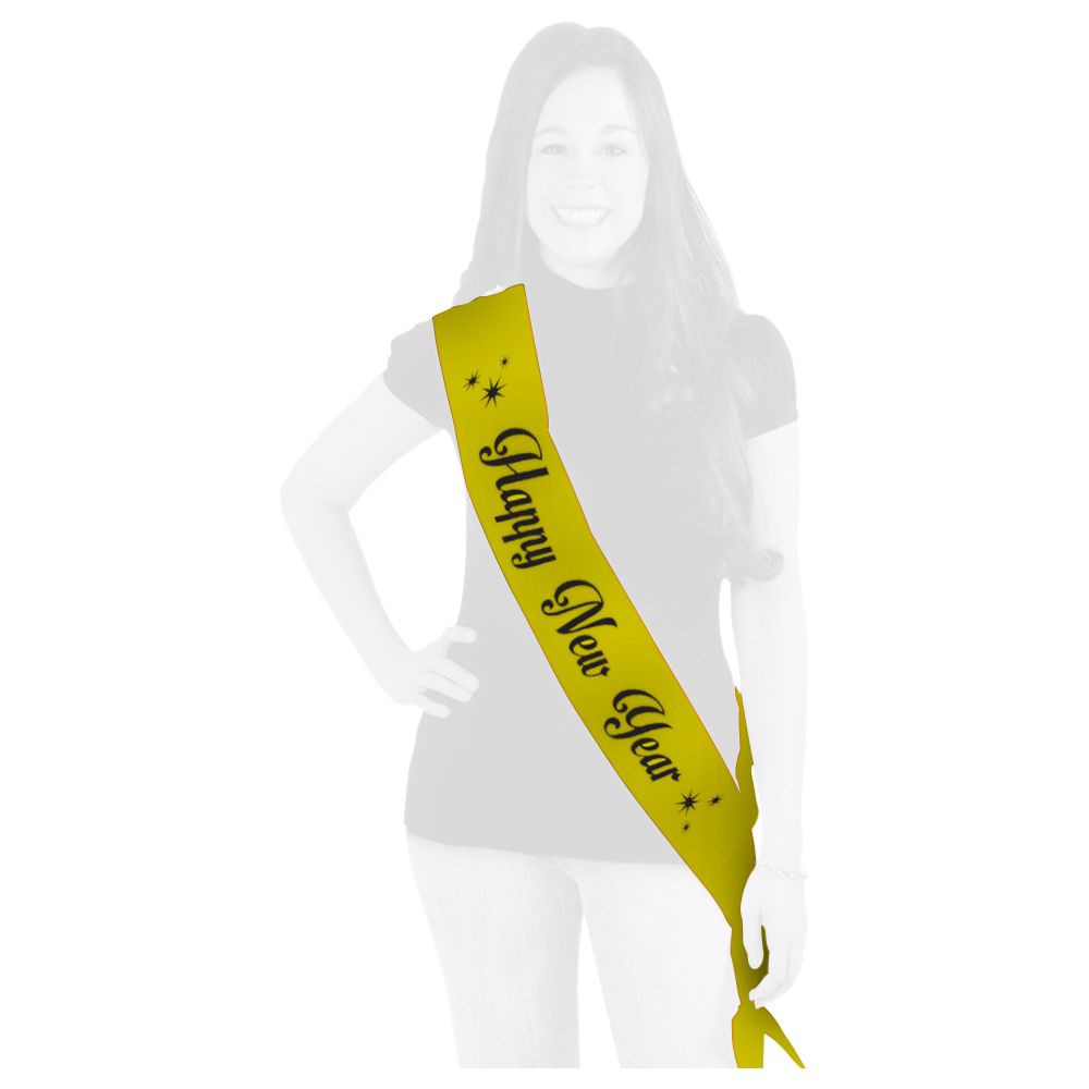 Party Magic - Happy New Year Sash 150x10cm