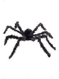 Smiffys - Giant Hairy Black Spider With Light Up Eyes