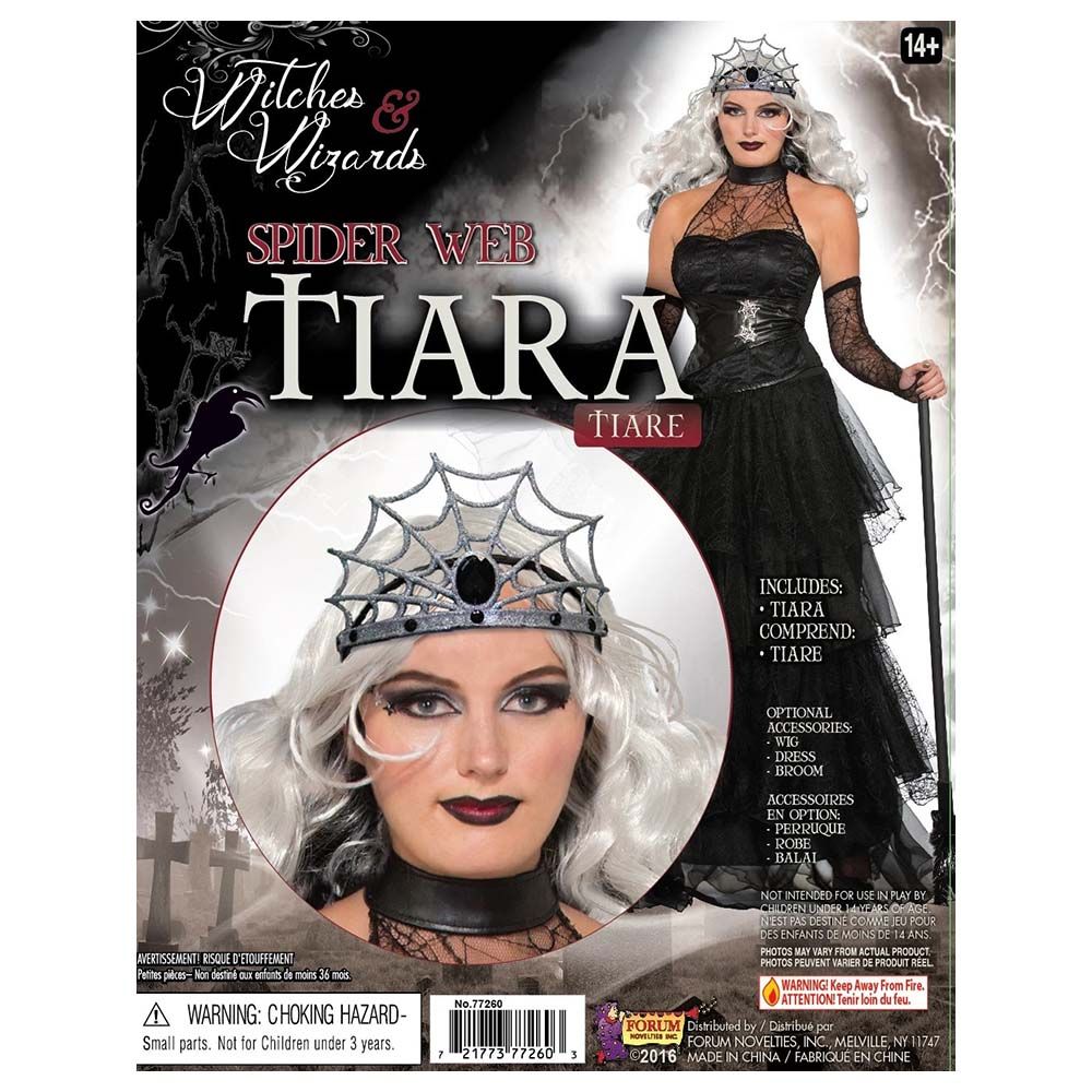 Forum Novelties - Witches & Wizards Spiderweb Tiara