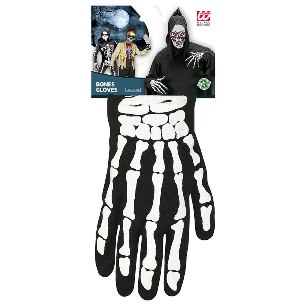 Widmann - Bones Gloves Child Size 