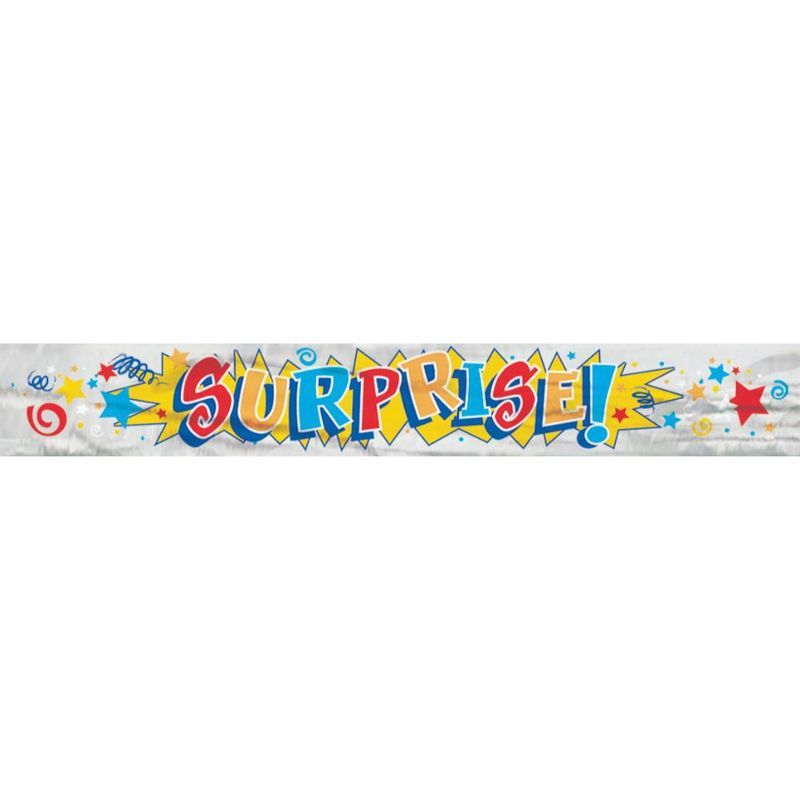 Unique - Surprise Foil Banner 12ft