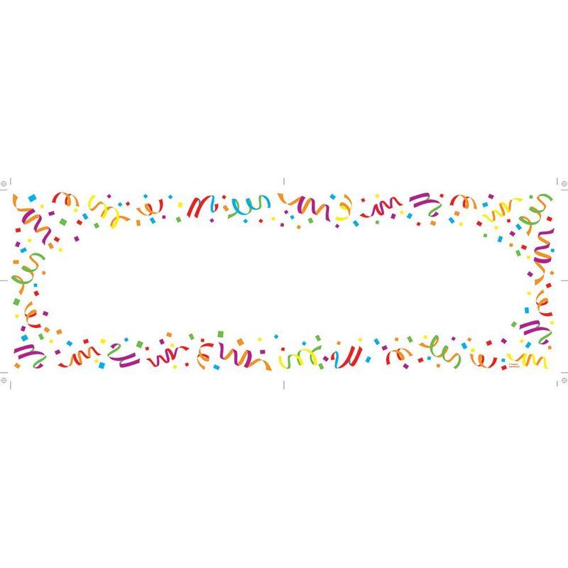 Creative Converting Bday Deco Giant Party Banner Fill-In