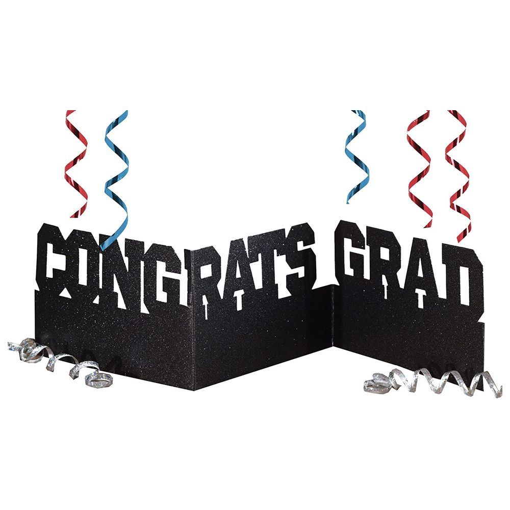 Creative Converting - Congrats Grad Glitter Accordion Decor