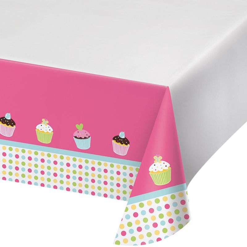 Creative Converting Sweet Treats! Tablecover Plastic Print