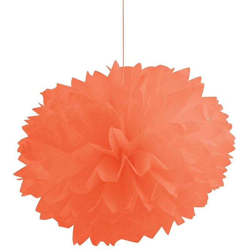 Creative Converting - Fluffy Tissue Balls Sunkissed Orange