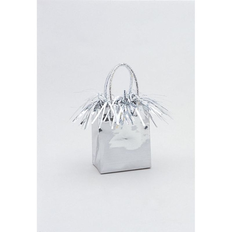 Unique - Mini Gift Bag Silver Balloon Weight