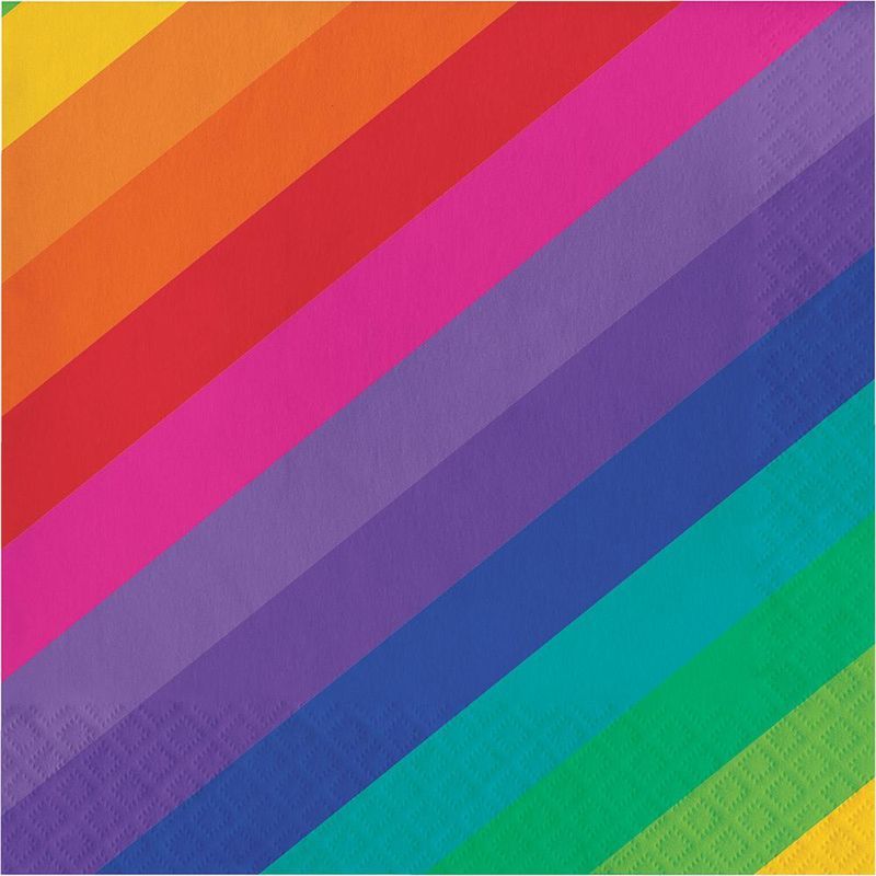 Creative Converting - Rainbow Luncheon Napkins 16pcs