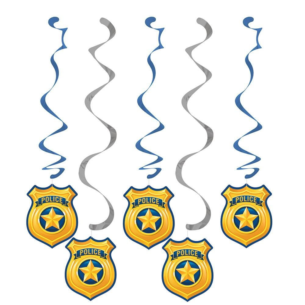 Creative Converting - Police Party Danglers Assorted 5pcs