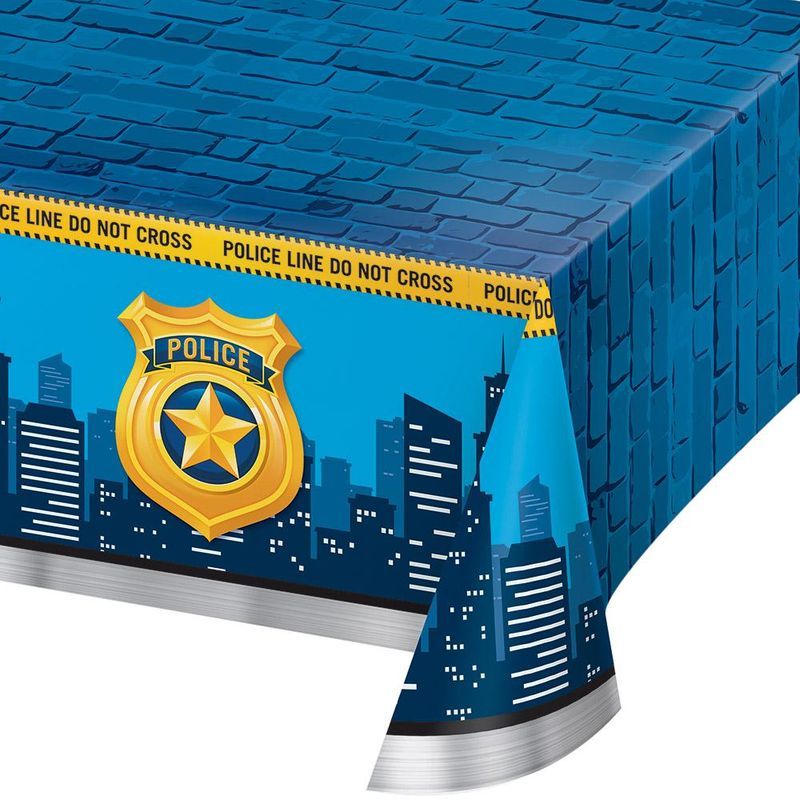 Creative Converting Police Party Tablecover All Rover Print