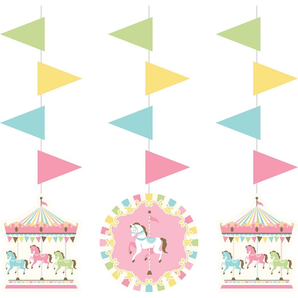 Creative Converting - Carousel Hanging Cutout 36in L