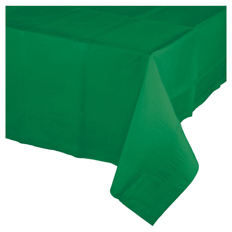 Creative Converting - Touch Of Color Table Cover Green 1pc