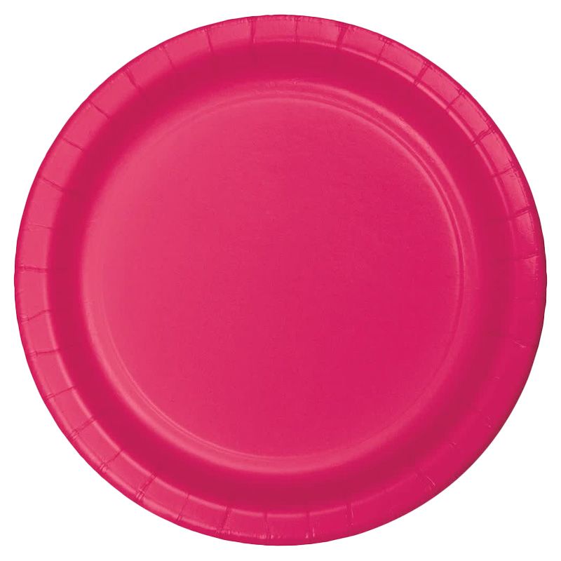 Creative Converting Touch Of Color Plate 10" Magenta 24pcs