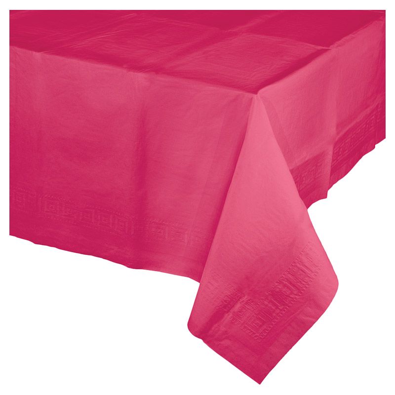 Creative Converting - Touch Of Color Table Cover Magenta 1pc