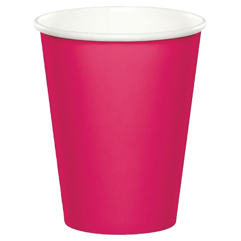 Creative Converting - Touch Of Color Cup Hot Magenta 24pcs