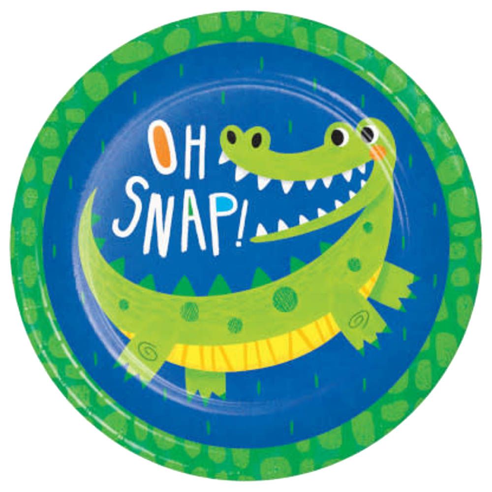 Creative Converting - Alligator Party Dinner Plates 8Pcs