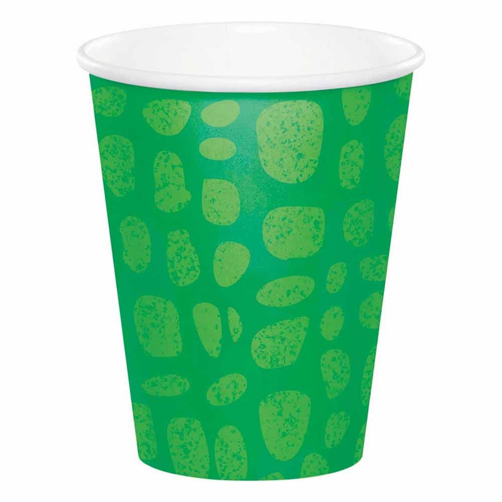 Creative Converting - Alligator Party Paper Cups Pack of 8 Green