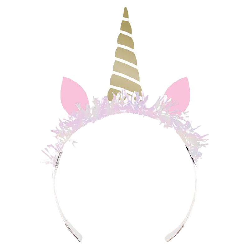 Creative Converting - Unicorn Sparkle Tiara With Fringe 8pcs