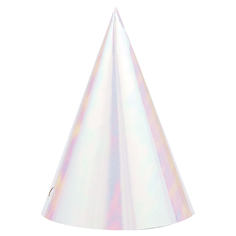 Creative Converting - Iridescent Cone Hat 8pcs