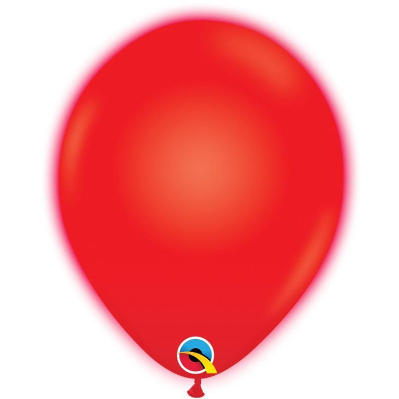 Qualatex - 11in Q-Lite Red Latex Balloons 5pcs