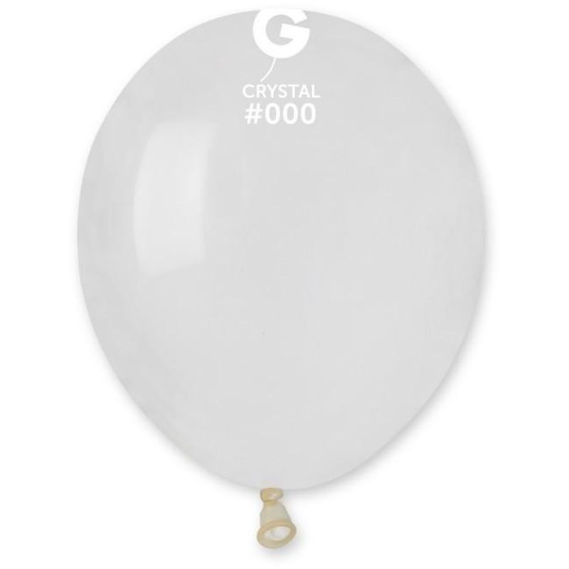 Gemar - 5in Round Transparent Latex Balloon