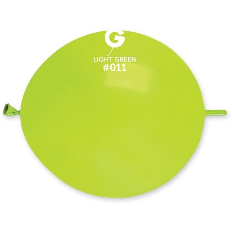 Gemar - 13in Link Light Green Latex Balloon