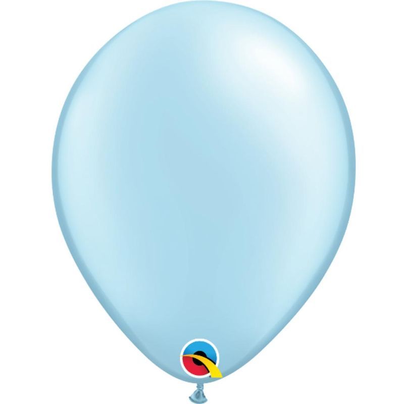 Qualatex - Pearl Light Blue 11in Latex Balloon 6pcs