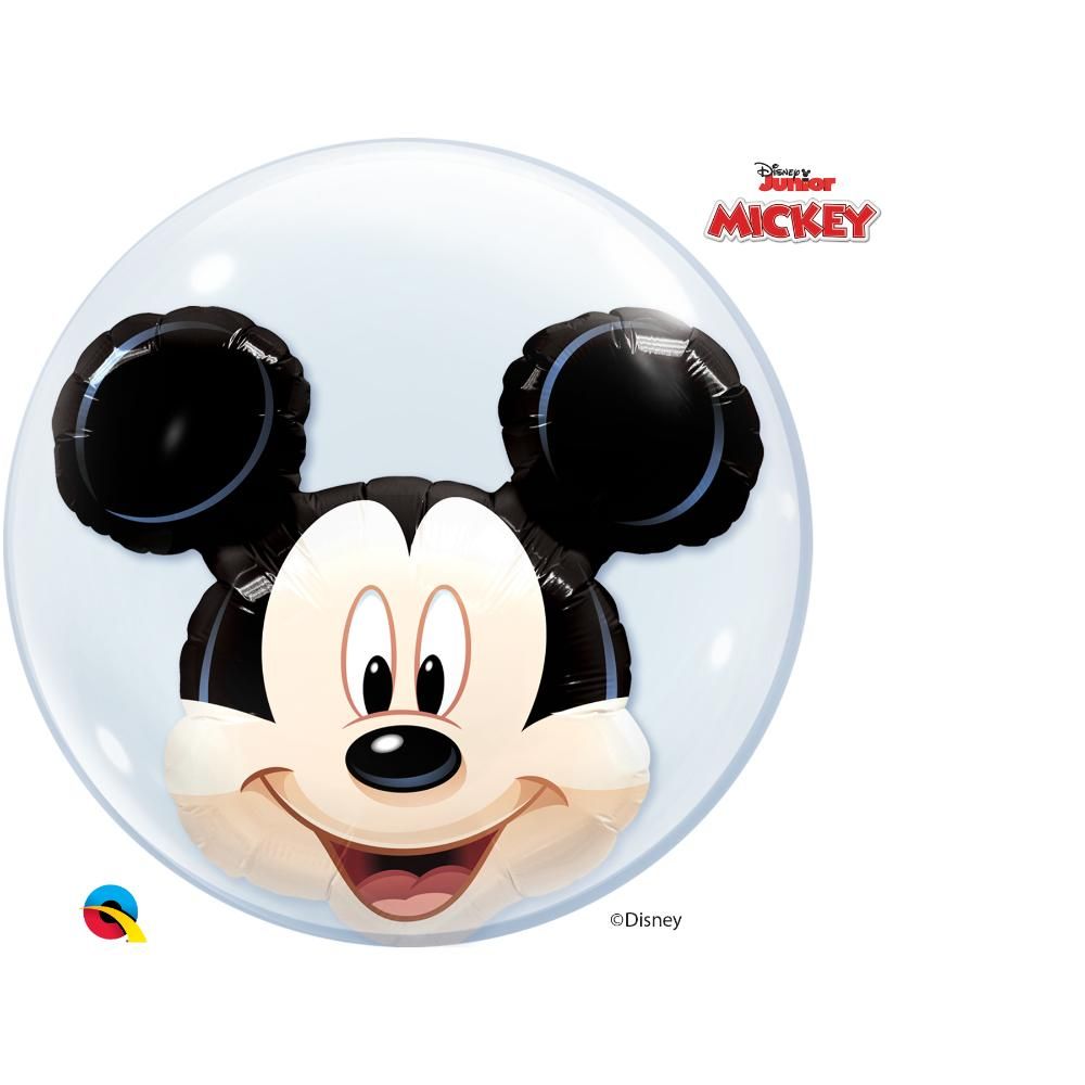 Qualatex - Mickey Mouse 24in Double Bubble