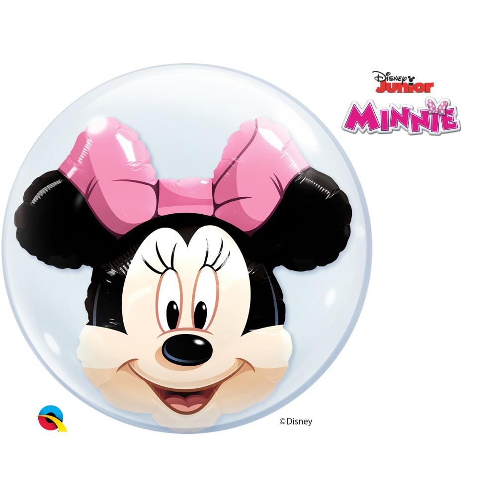 Qualatex - Minnie Mouse 24in Double Bubble