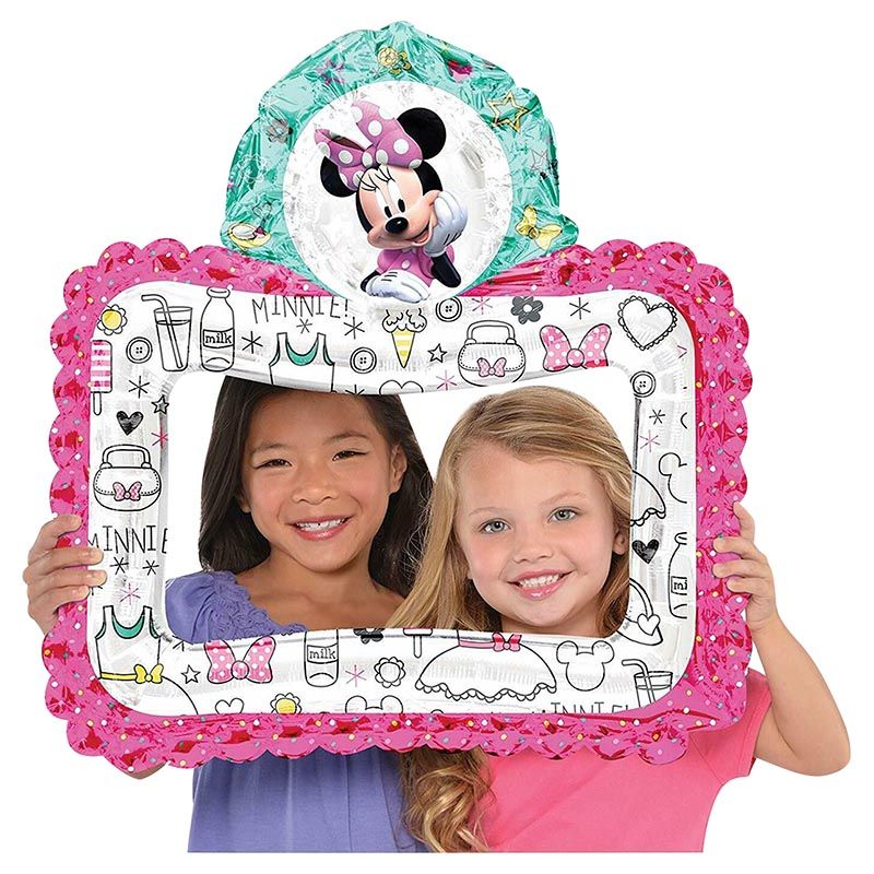 Anagram - Minnie Helper Selfie G20 Frame Foil Balloon 18"