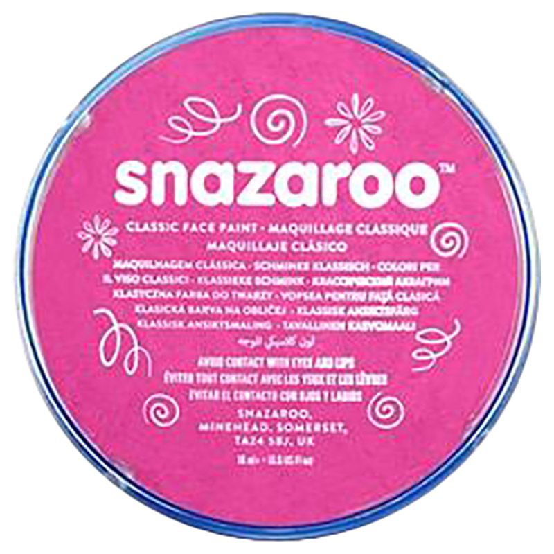 Snazaroo - Classic Face Paint - 18Ml - Bright Pink