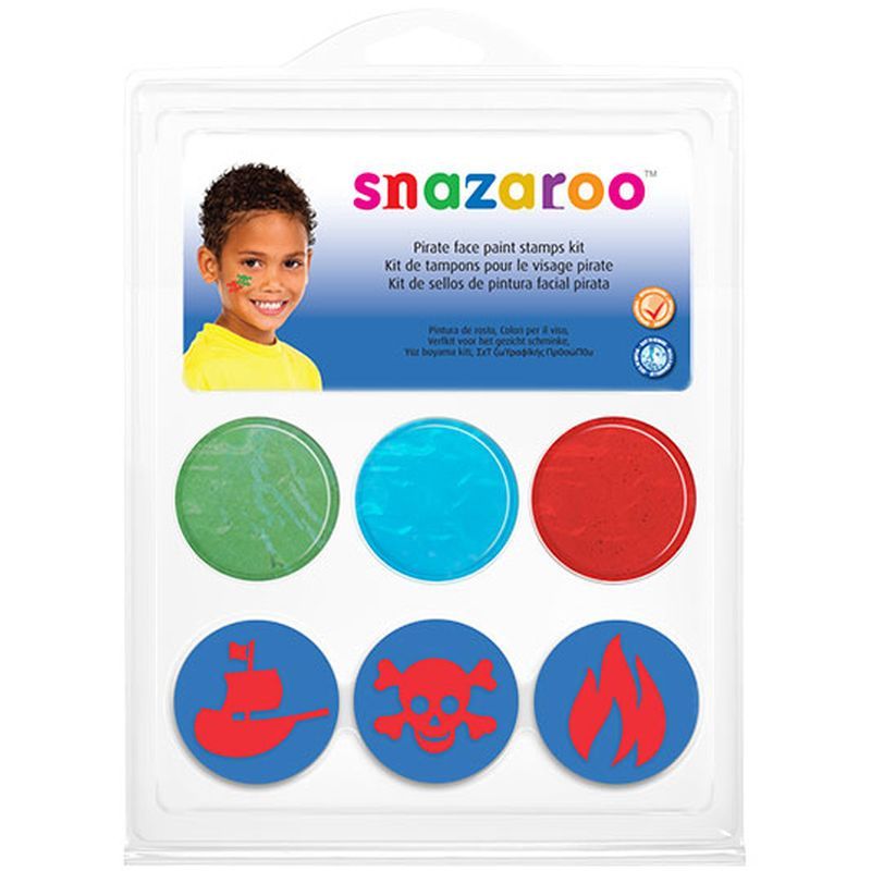 Snazaroo - Stamp Face Painting Kit - Boys