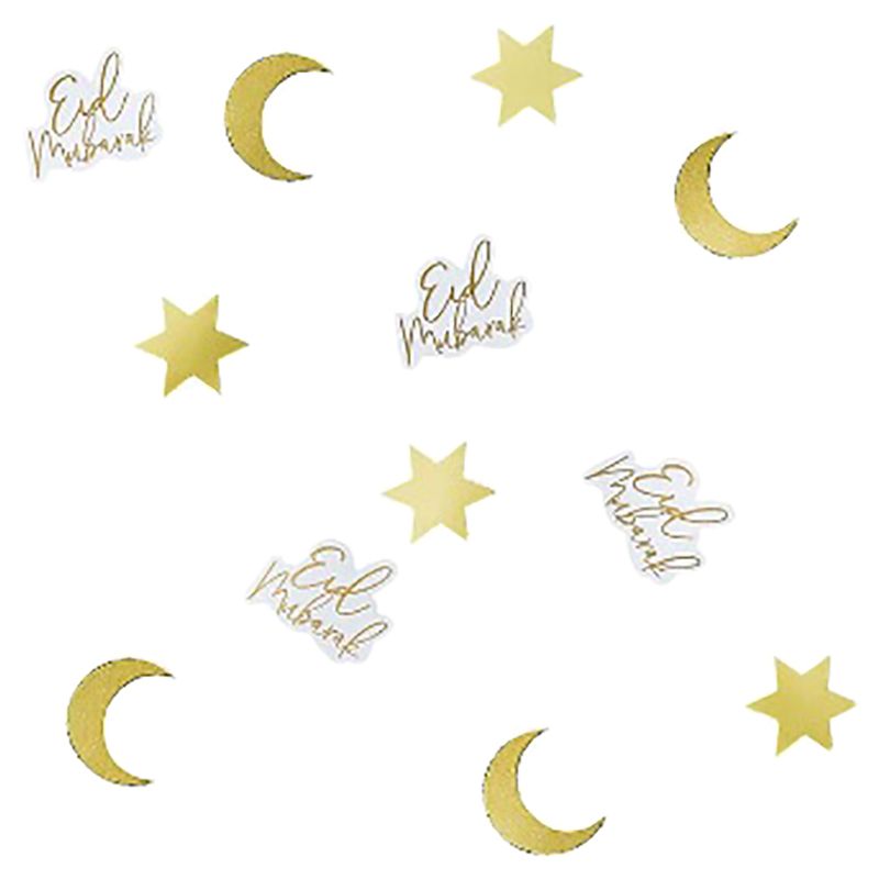 Hootyballoo - Eid Paper Table Scatter - Gold Foiled - 10G