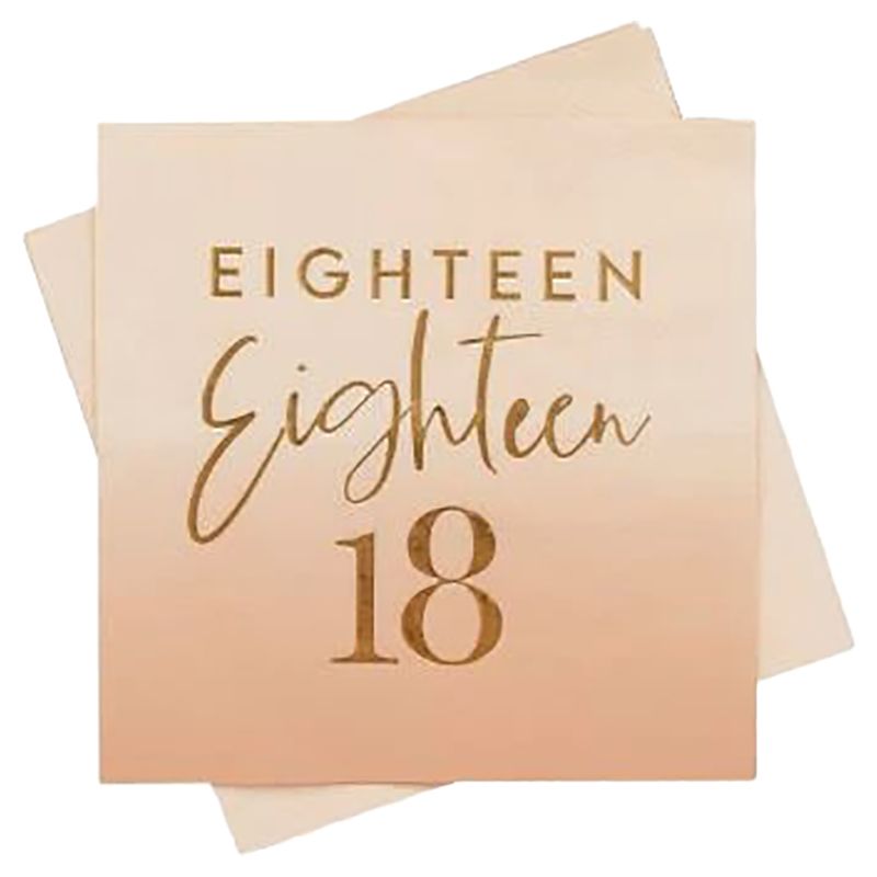 Hootyballoo - Eighteen Paper Napkins - 165 x 165 mm - 16pcs